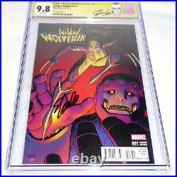 All-New Wolverine #1 CGC SS Signature Autograph STAN LEE Retailer Incentive 9.8