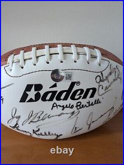 All Ohio State Heisman Winners Auto Signed Football Horvath Janowicz Cassady Coa