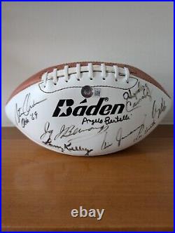 All Ohio State Heisman Winners Auto Signed Football Horvath Janowicz Cassady Coa