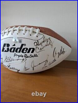 All Ohio State Heisman Winners Auto Signed Football Horvath Janowicz Cassady Coa