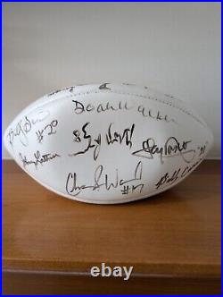 All Ohio State Heisman Winners Auto Signed Football Horvath Janowicz Cassady Coa
