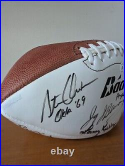 All Ohio State Heisman Winners Auto Signed Football Horvath Janowicz Cassady Coa