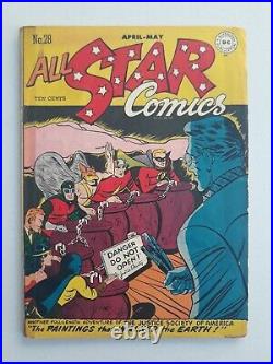 All Star Comics 28 DC Comics 1946 Golden Age Justice Society