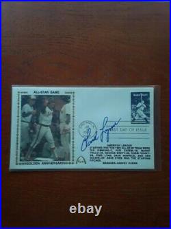 All Star Game, Golden Anniversary, Fred Lynn, autographed envelope