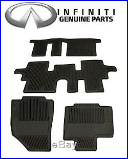 All Weather Floor Mats 3 Rows 999E1-R5000 for Infiniti QX60 2014-2018 Genuine