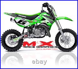 All Years / 02-20 Kx 65 Graphics Kit Kawasaki Kx65 Dirt Bike Motocross Decals