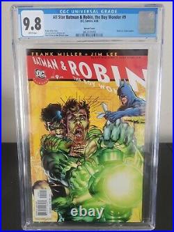 All-star Batman & Robin, The Boy Wonder #9 Cgc 9.8 Graded Neal Adams Variant