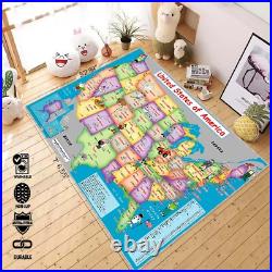 America States Map, United States Of America, Educational United States Map, USA