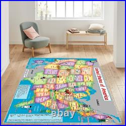 America States Map, United States Of America, Educational United States Map, USA