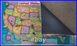 America States Map, United States Of America, Educational United States Map, USA