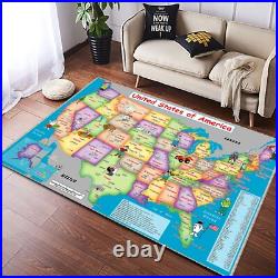 America States Map, United States Of America, Educational United States Map, USA