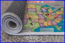 America States Map, United States Of America, Educational United States Map, USA