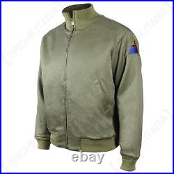 American Tanker Jacket WW2 Repro Army Military Zipped Coat All Sizes New