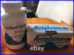 Amigdalina Vitamin B17 10 Bottels Intramuscular + Ultra Enzymes 200 Capsules