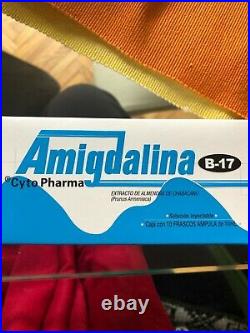 Amigdalina Vitamin B17 10 Bottels Intramuscular + Ultra Enzymes 200 Capsules