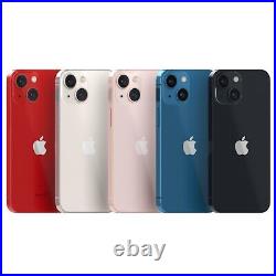 Apple iPhone 13 & 13 Mini 128GB Unlocked iOS Smartphone All Colors A+++