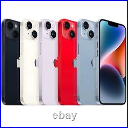 Apple iPhone 14 14+ Plus 14 Pro 14 Pro MAX 128GB All Colors Pristine