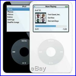 Apple iPod Classic 5th 6th 7th Generation 30GB 60GB 80GB 120GB 160GB All Colors