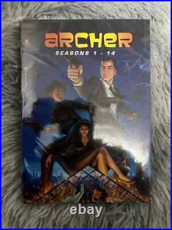 Archer complete series seasons 1-14, with into the cold episodes DVD region free