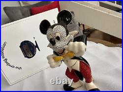 Arribas Disney Figurine With Swarovski Crystals Mickey Tuxedo Neat & Pretty #452