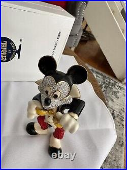 Arribas Disney Figurine With Swarovski Crystals Mickey Tuxedo Neat & Pretty #452