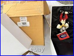 Arribas Disney Figurine With Swarovski Crystals Mickey Tuxedo Neat & Pretty #452