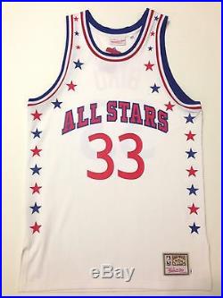 Authentic Mitchell Ness Larry Bird Boston Celtics All Star White Jersey 44