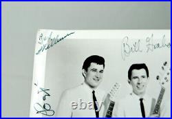 Autographed 8x10 B&W Photo of ALL Members Wanda Jackson and Her Party Timers