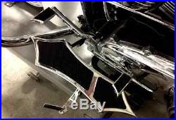 BAD DAD 966 FLOORBOARDS CHROME fits all FLH baggers