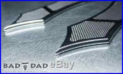 BAD DAD 966 FLOORBOARDS CHROME fits all FLH baggers