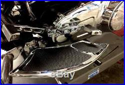 BAD DAD 992 FLOORBOARDS CHROME fits all FLH baggers