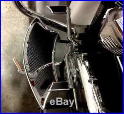 BAD DAD 992 FLOORBOARDS CHROME fits all FLH baggers