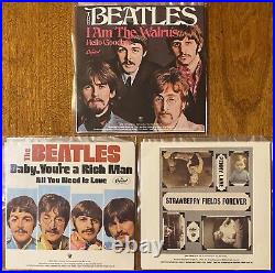BEATLES All You Need Is Love 1997 US Capitol Records PROMO Triple CD Single SET