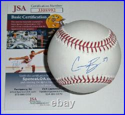BREWERS Corbin Burnes signed baseball JSA COA AUTO Autographed Milwaukee All-Str