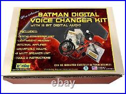 Batman Digital Voice Changer Helmet System Costume Cosplay Pro Series New