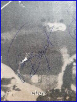 Beck Bogert Appice 70s Supergroup All 3 Autographs Signatures 9.5x6.5 paper cu