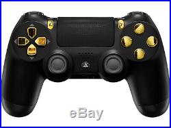 Black/Gold PS4 PRO 40 MODS Modded Controller for COD games All Games (CUH-ZCT2)