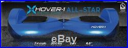 Blue Hoverboard All Star Electric Scooter Self Balance Board LED Lights Hover