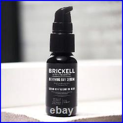 Brickell Men's Day & Night Serum Routine 2x 30 ml Reviving Day & Repairing Night