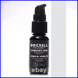 Brickell Men's Day & Night Serum Routine 2x 30 ml Reviving Day & Repairing Night