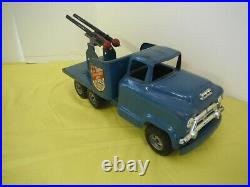 Buddy L Gmc Pressed Steel Anti Aircraft Truck All Original