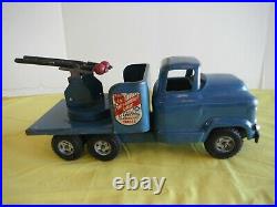 Buddy L Gmc Pressed Steel Anti Aircraft Truck All Original