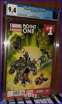 CGC 9.4 All-New Marvel Now! Point One # 1. First Full new Ms. Marvel Kamala Khan