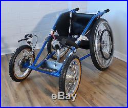 COBRA off-road, all-terrain racing wheelchair tilite permobil trax x850