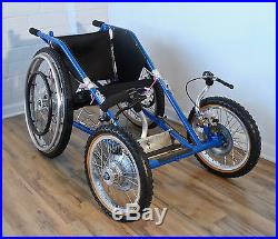 COBRA off-road, all-terrain racing wheelchair tilite permobil trax x850