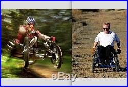 COBRA off-road, all-terrain racing wheelchair tilite permobil trax x850