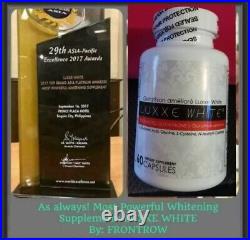 COMBO 1- LUXXE WHITE 60's & 1-LUXXE PROTECT 30's FRONTROW INTERNATIONAL INC Uk