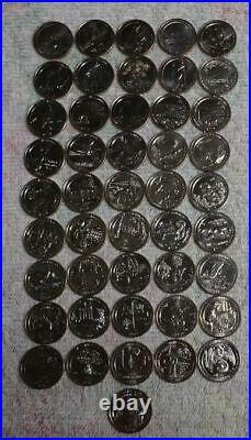 COMPLETE 46 COIN SET all S MINT ATB State Park UNCIRCULATED Quarters