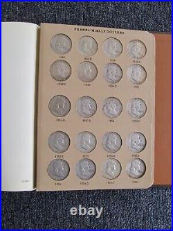 COMPLETE Set of Franklin Half Dollars - ALL 35 SILVER MS COINS