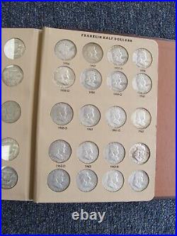 COMPLETE Set of Franklin Half Dollars - ALL 35 SILVER MS COINS